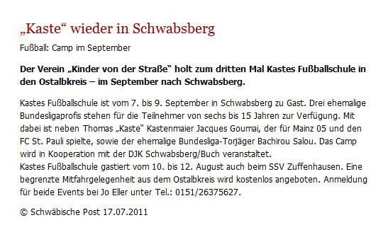 Schwäpo vom 17.07.2011 