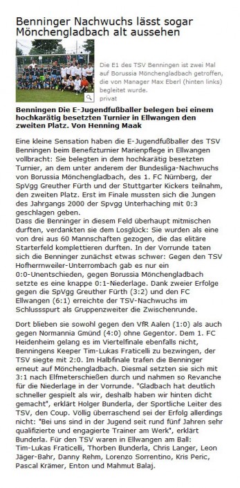 Marbacher Zeitung vom 07.07.2011 