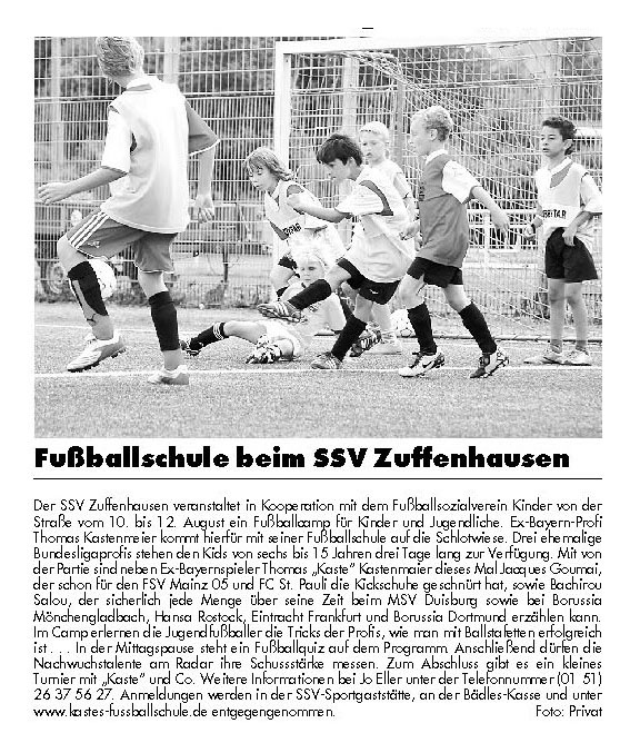 Sportwoche vom 27.07.2011 