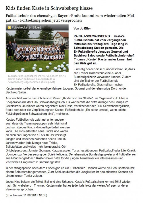 schwäbische.de vom 11.09.2011 