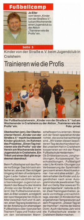 Presseberichte - Bild 11 Presseberichte - Bild 11 - Datum: 18.01.2017 - Tags: AKTION FUSSBALLTAG e.V.