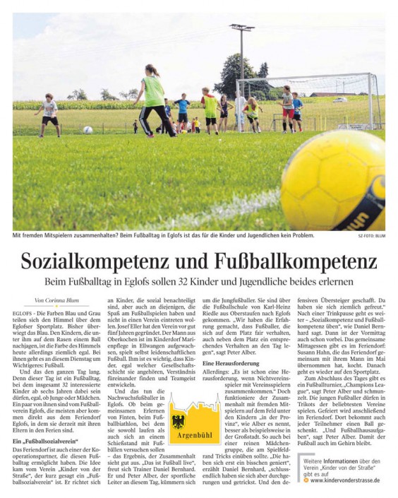 Schwäbische Zeitung vom 14.08.2013 