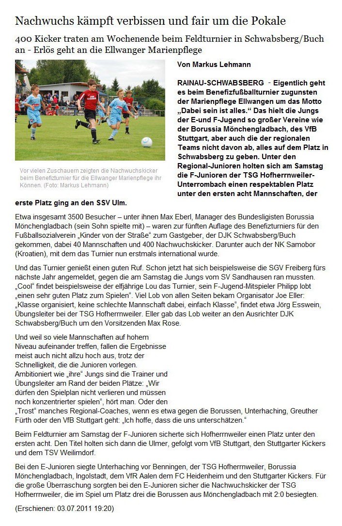schwäbische.de vom 03.07.2011