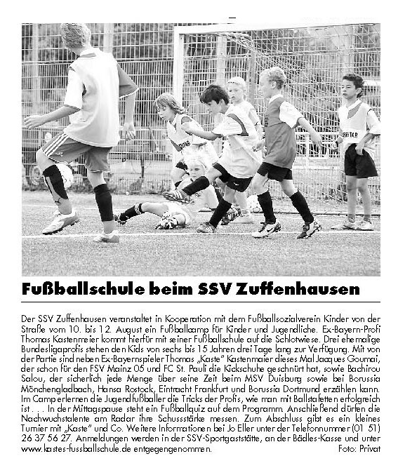 Sportwoche vom 27.07.2011