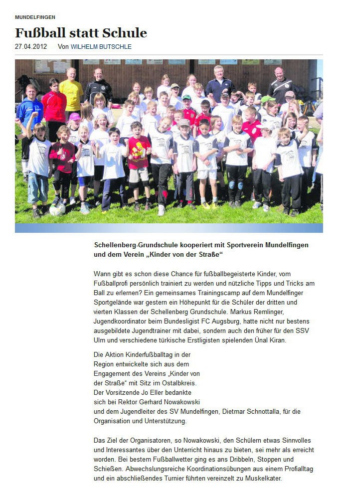 Südkurier vom 27.04.2012