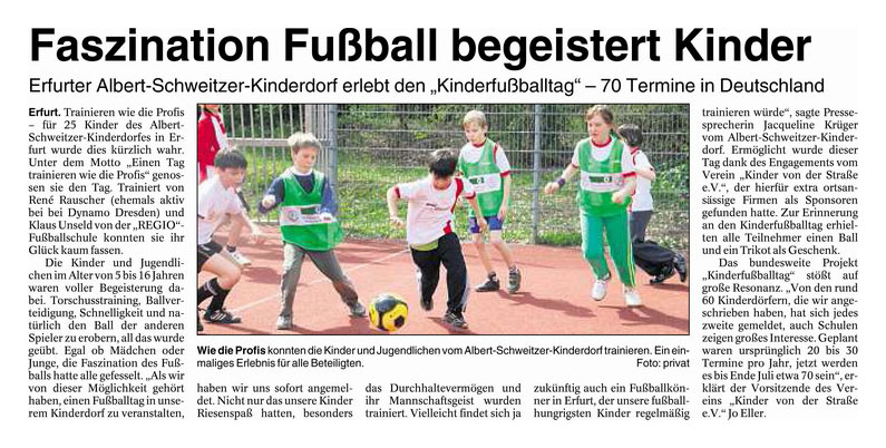 Thüringer Landeszeitung vom 28.04.2012