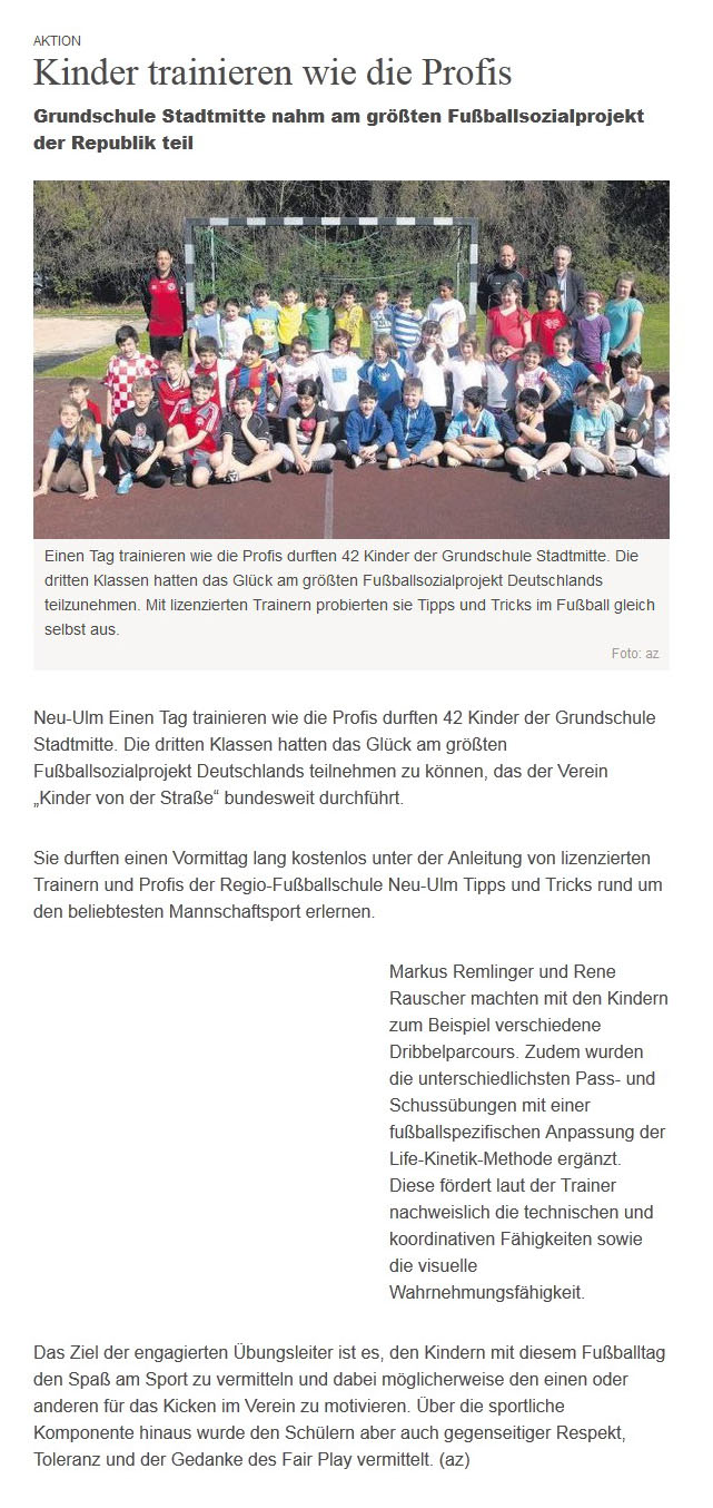 Augsburger Allgemeine vom 12.05.2012