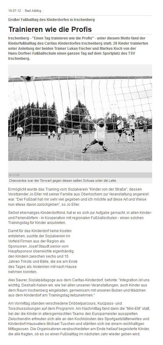 OVB online vom 19.07.2012