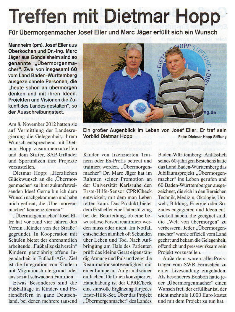 WZ vom 17.11.2012