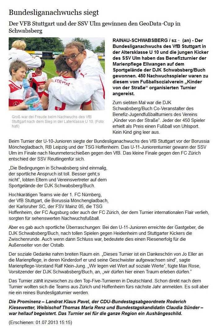 schwäbische.de vom 01.07.2013