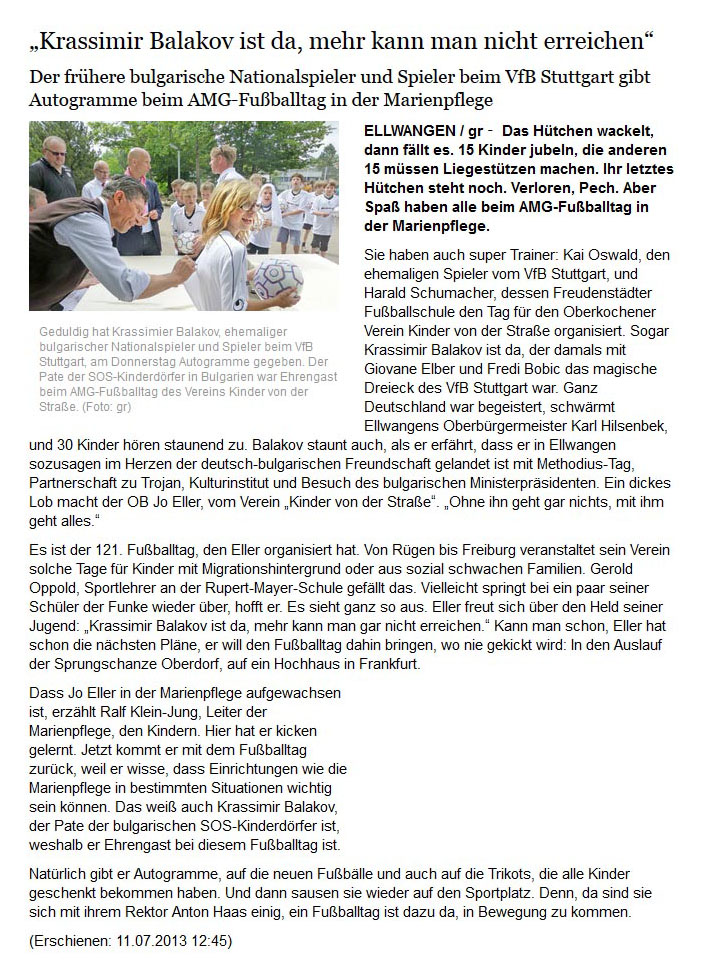 schwäbische.de vom 11.07.2013