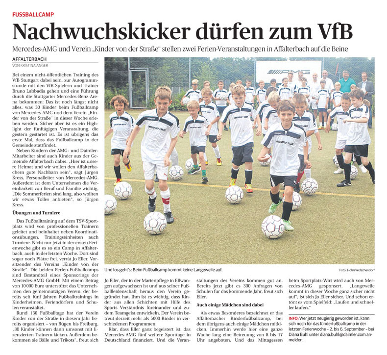Ludwigsburger Zeitung vom 30.07.2013
