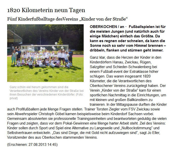 schwäbische.de vom 27.08.2013