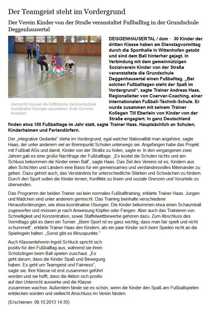 schwäbische.de vom 08.10.2013
