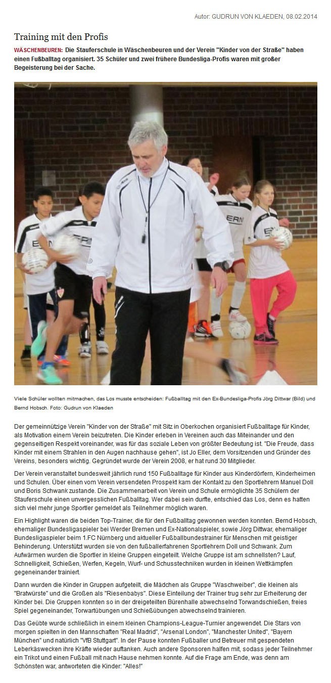 Göppinger Kreisnachrichten vom 08.02.2014