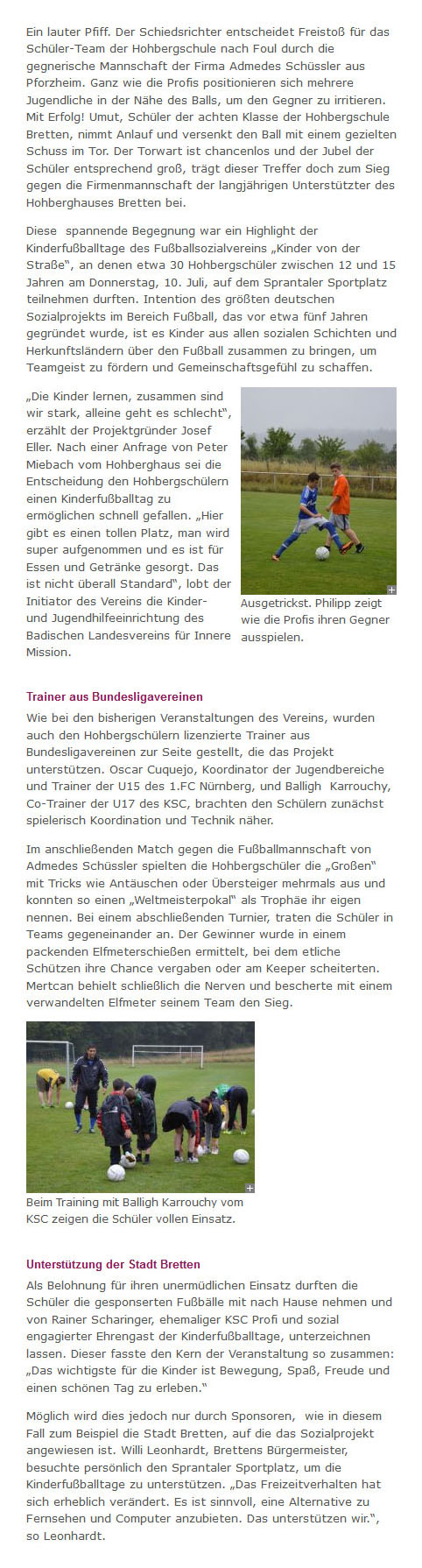 Badischer Landesverein für Innere Mission vom 15.07.2014