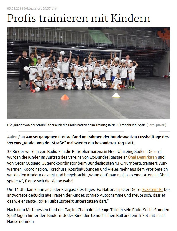 schwäbische.de vom 05.08.2014