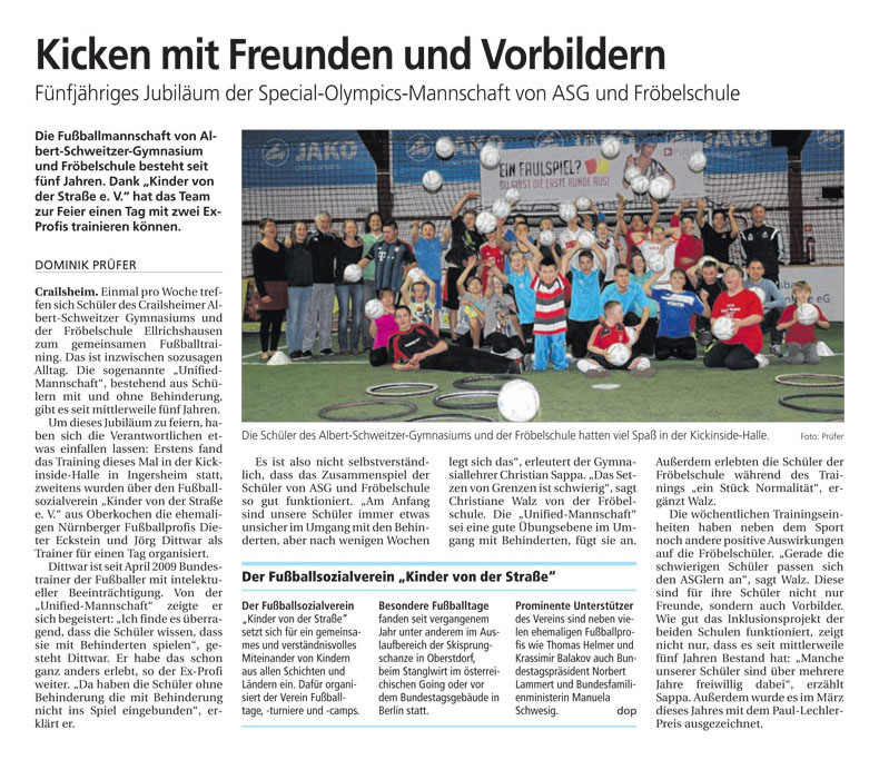 Hohenloher Tagblatt vom 18.12.2014