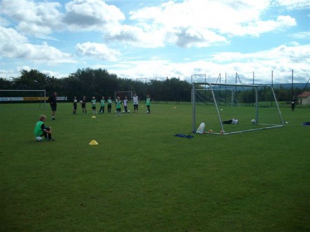 2011-09-09- Kastes Fußballschule am 07.09. - 09.09. beim DJK Schwabsberg