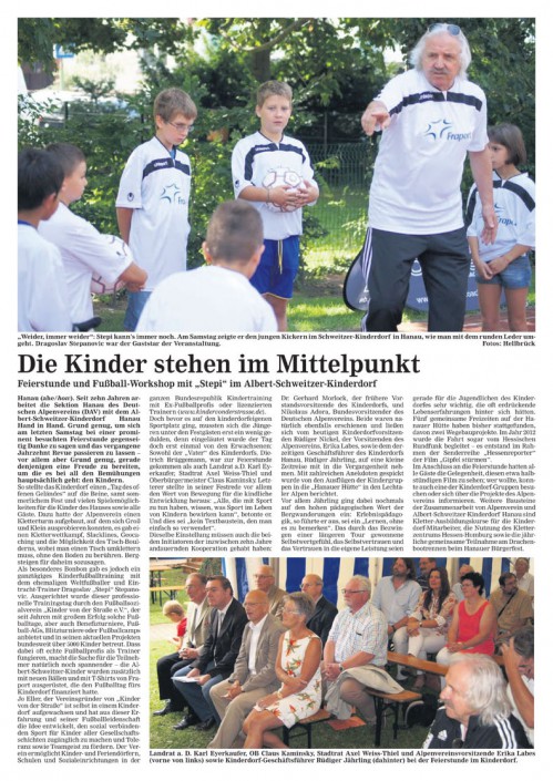 Hanauer Anzeiger vom 19.08.2013 