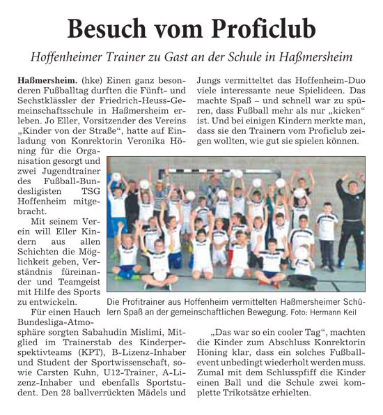 Rhein-Neckar-Zeitung vom 29.10.2014 