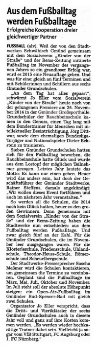 Rems-Zeitung vom 07.02.2015 